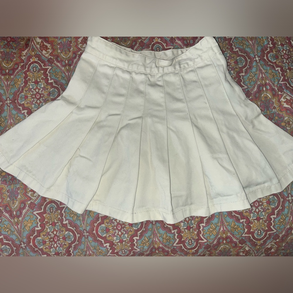 jean mini skirt
